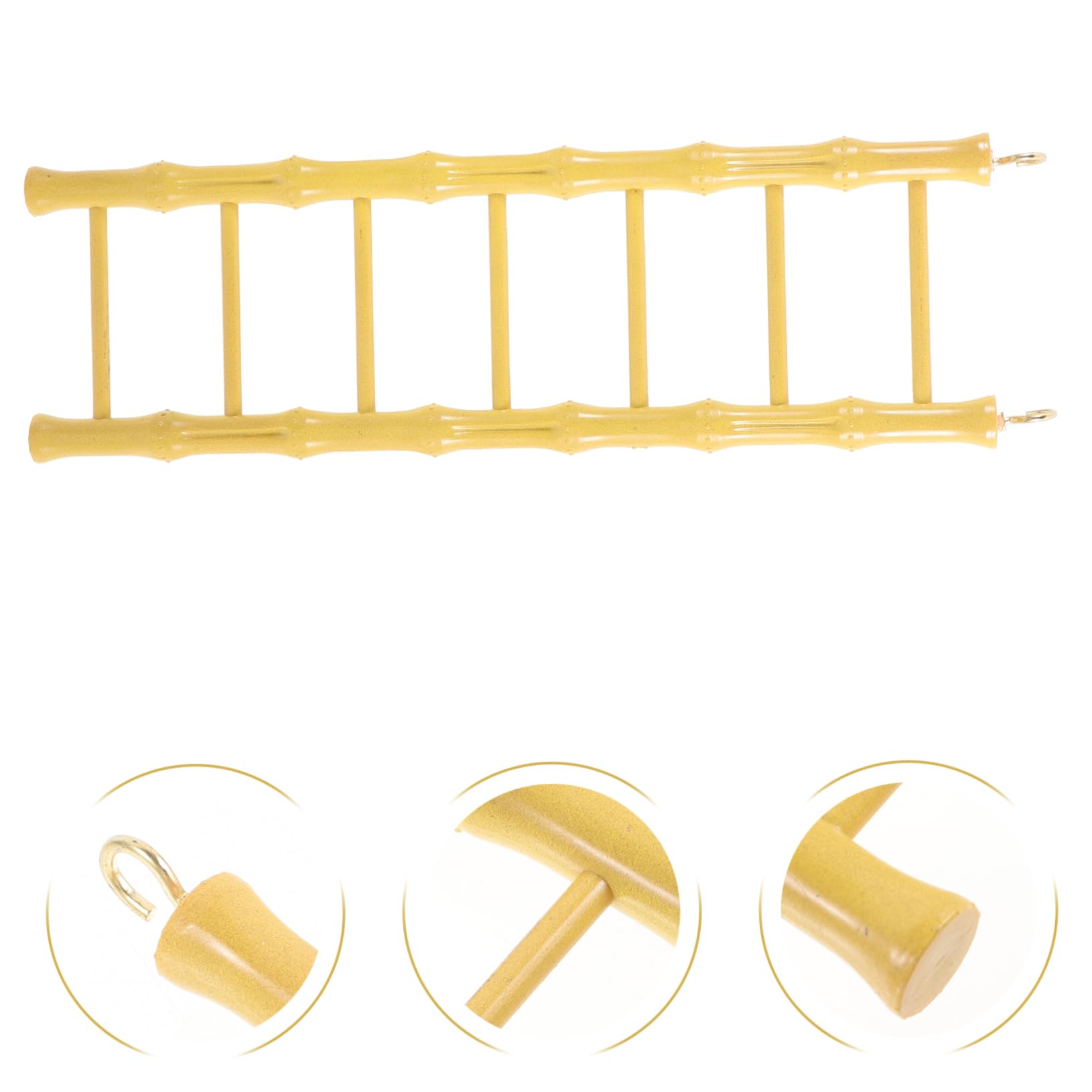 DRESSOOS Bird Ladder Toy for Hamsters and Parrots Safe Climbing Ladder for Bird Training and Exercise for Cage Decoration and Pe